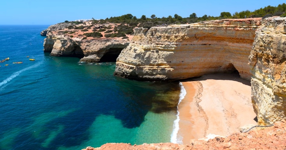 Destinos más visitados en el sur de Portugal