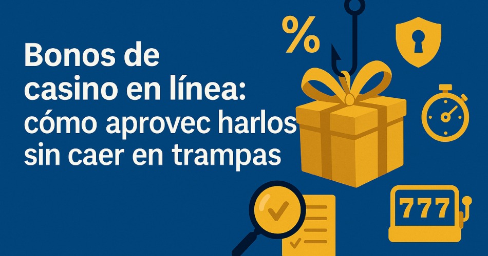Bonos de casino en línea: cómo aprovecharlos sin caer en trampas