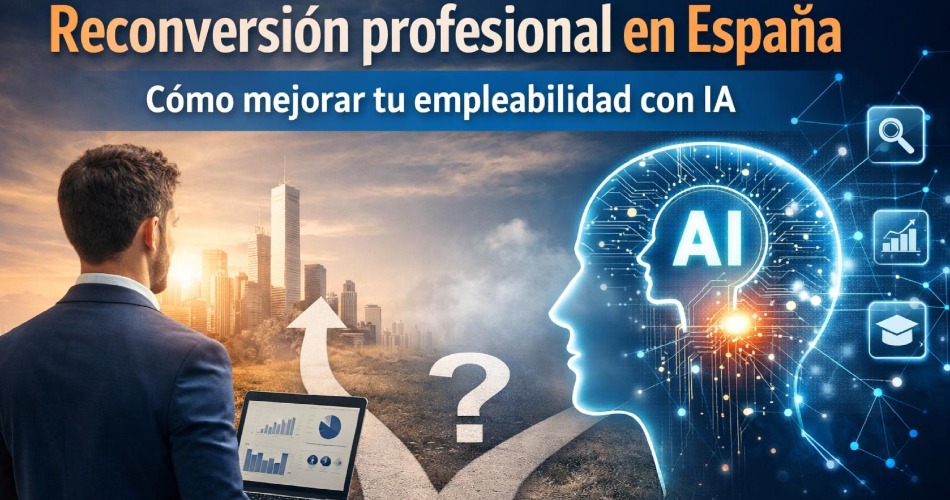 Reconversión profesional en España: cómo anticiparse a un mercado laboral en transformación